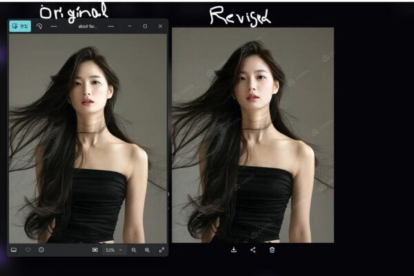 akool 페이스스왑 예시 샘플