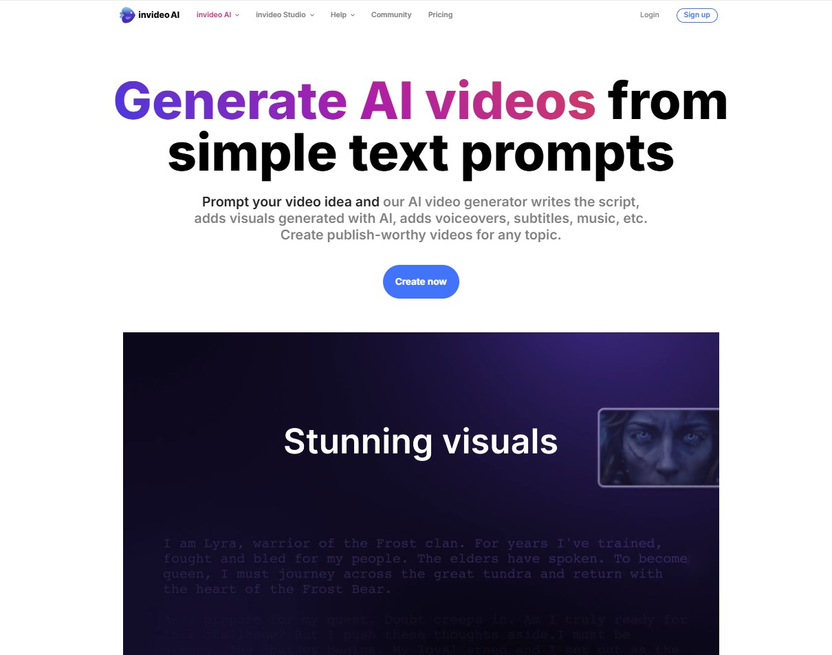 invideo ui